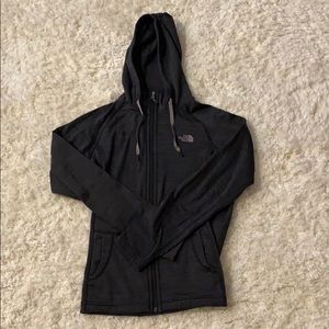 The North Face women’s hooded zip sweatshirt Small